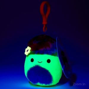 3.5" Clip-On Garo the Blacklight Reactive Mushroom Squishmallow